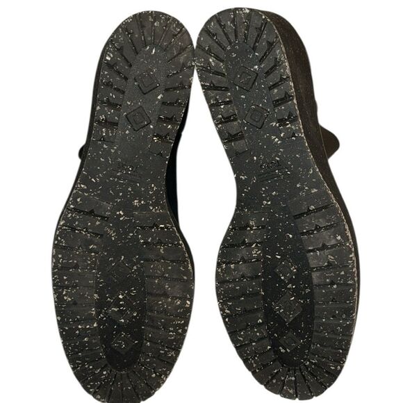 Tom’s Waterproof Black Wedge Ankle Leather/Nylon Boots(Size 8.5) - Picture 3 of 8